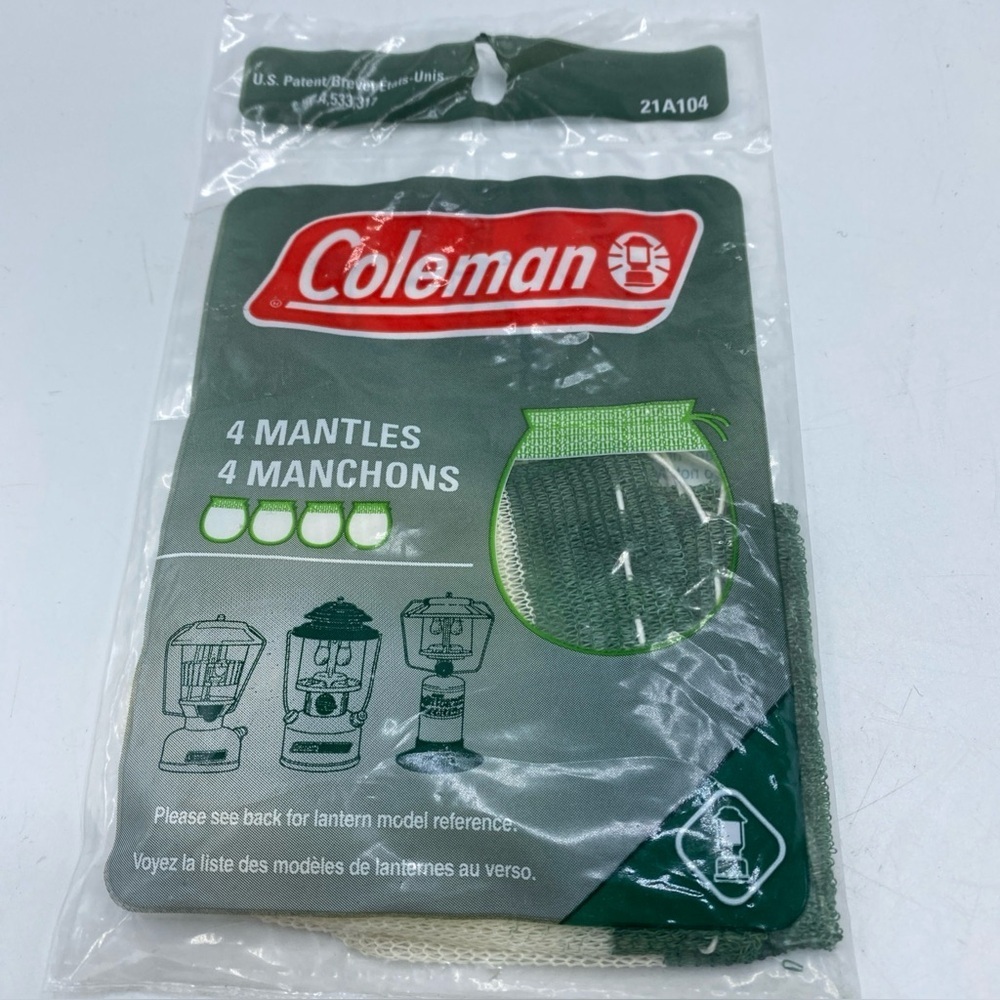 Coleman String Tie Lantern Mantles, 4-Pack of Coleman Lantern Mantles 21A104